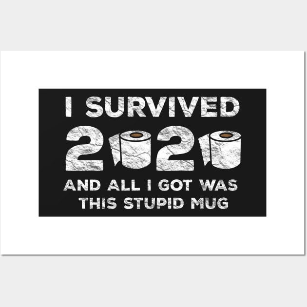 I Survived 2020 And All I Got Was This Stupid Mug Wall Art by BraaiNinja